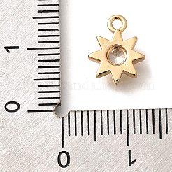 Латунные микро проложить кубического циркония подвески&nbsp;KK-C085-19G