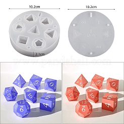 DIY polyedrische Spielwürfel-Silikonformen&nbsp;PW-WG25879-01