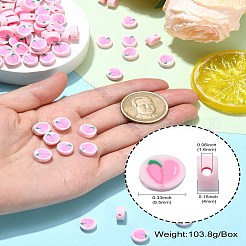 200 Stück handgefertigte Fimo-Perlen&nbsp;CLAY-CJ0001-85
