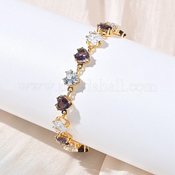 Браслеты из латуни BJEW-D378-05G