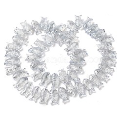 Гальванизируйте прозрачное стекло бисер нитей EGLA-C007-08A