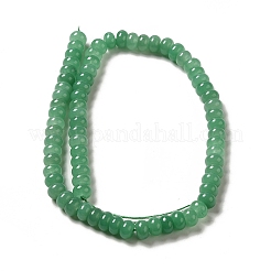 Chapelets de perles de jade blanche naturelle&nbsp;G-E507-01G