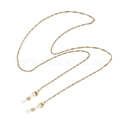 Цепочки из нержавеющей стали 304 сингапур для очков AJEW-EH00403-02