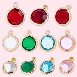 15шт 5 цвета k9 стеклянные подвески&nbsp;GLAA-BBC0001-11A