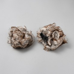 Женские бархатные манжеты нарукавники перчатки&nbsp;AJEW-WH20054-166B