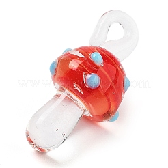 Прозрачные подвески лэмпворк ручной работы LAMP-T021-14E