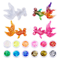 Рыбы силиконовые Молды своими руками DIY-TA0011-28B