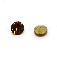 Cabochons de strass en verre&nbsp;RGLA-WH0005-02B