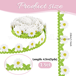 5 ярд полиэстеровой ленты&nbsp;AJEW-PH0006-63