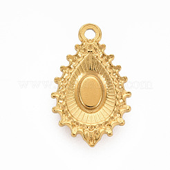 Pendentifs en acier inoxydable 304&nbsp;STAS-N087-41G