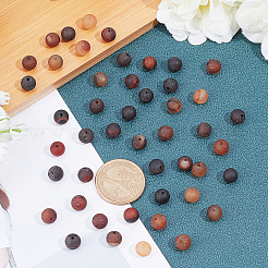 Природный агат бисер нитей G-AR0003-27