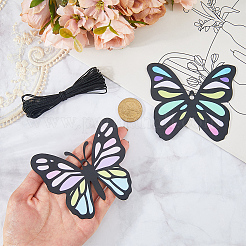 Schmetterling Eisen große Anhänger&nbsp;IFIN-CN0001-05