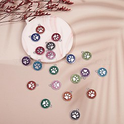 20шт 10 цвета эмалевые подвески&nbsp;ENAM-SZ0001-95