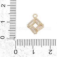 Реечное покрытие латунь с подвесками из кубического циркония&nbsp;LS-KK-Q018-05G