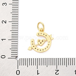 Латунные микро проложить кубического циркония подвески&nbsp;KK-D325-46G