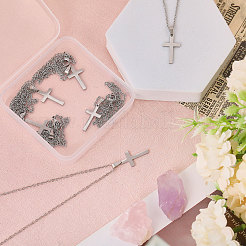 8 шт. подвески из нержавеющей стали ожерелья&nbsp;NJEW-CA0001-19P