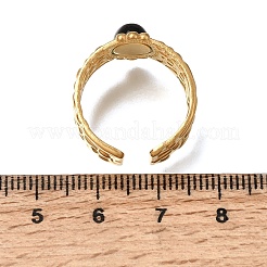 Offene Manschettenringe aus Edelstahl 304&nbsp;RJEW-F213-02G-08