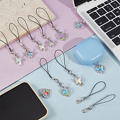 10шт пластиковые мобильные пылезащитные заглушки&nbsp;HJEW-WH00214