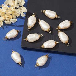 Акриловые подвески с искусственным жемчугом&nbsp;PALLOY-YW0001-51