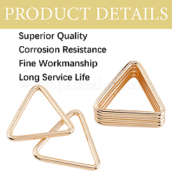 12 шт. треугольные железные соединительные кольца&nbsp;IFIN-CP0002-96LG