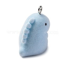 Кулоны из флокированной смолы&nbsp;FIND-S001-08D