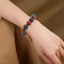 200 шт. 8 стиля деревянных бусин с рождественской тематикой&nbsp;WOOD-PA0001-09