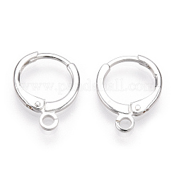 Ottone risultati leverback orecchino&nbsp;KK-WH0065-05S