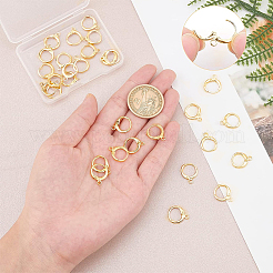 30 шт. латунная фурнитура для сережек-колец&nbsp;KK-PH0002-85