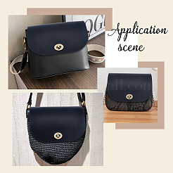 1шт. прямоугольный чехол-книжка из искусственной кожи и 1 шт. застежки&nbsp;PURS-CL0001-06