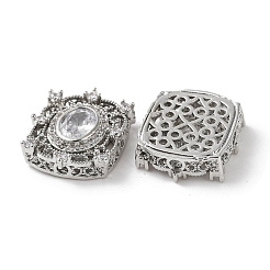 Perline zirconi micro pave  in ottone&nbsp;KK-G491-36P-04