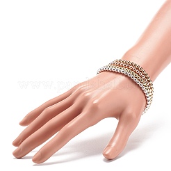 Bracelet extensible en perles rondes en hématite synthétique&nbsp;BJEW-JB08582