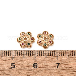 Латунные циркониевые бусинки ZIRC-L105-03B-G