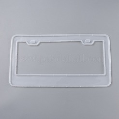Силиконовые Молды для рамки номерного знака&nbsp;X-DIY-Z005-06