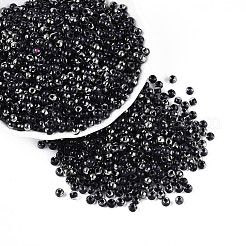 Прозрачные внутри цветные стеклянные бусины&nbsp;SEED-T007-19A-01