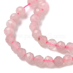 Природного розового кварца нитей бисера G-C201-B05-3mm
