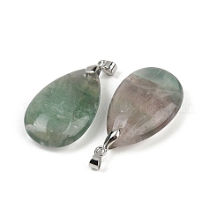 Природного флюорита подвески G-I387-03C-P