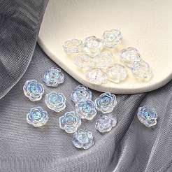 Прозрачные стеклянные бусины&nbsp;EGLA-YW0001-63