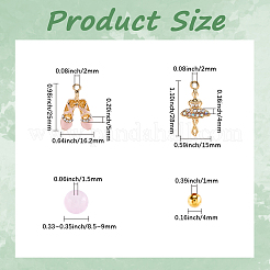 Набор для самостоятельного изготовления браслета на танцевальную тематику&nbsp;AJEW-SC0031-11