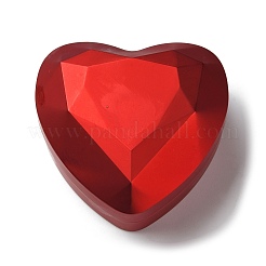 Scatole porta anelli in plastica a forma di cuore&nbsp;CON-C020-01A