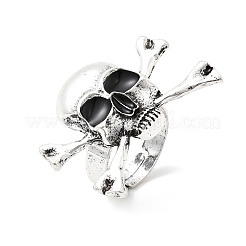 Регулируемые кольца из сплава на Хэллоуин&nbsp;LS-RJEW-C147-01A-AS