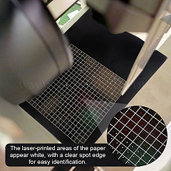 Бумага для лазерного затемнения&nbsp;AJEW-WH0166-39A