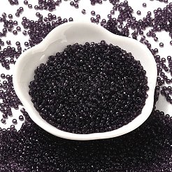 Прозрачные цветные стеклянные круглые бусины&nbsp;SEED-B001-06A-06