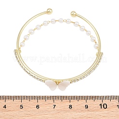 Armreifen aus einer Legierung mit klarem Zirkonia-Pavé&nbsp;AL-CBA3C8B-14G