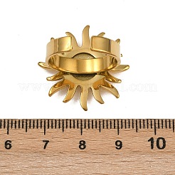 Кольца-манжеты из нержавеющей стали 304 с микропаве из кубического циркония для женщин&nbsp;LS-RJEW-C144-03G