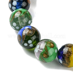 Ручной золотой песок бусины бисер нитей LAMP-A003-03D