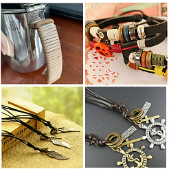 10 ярд кожаных шнуров WL-CL0001-14B