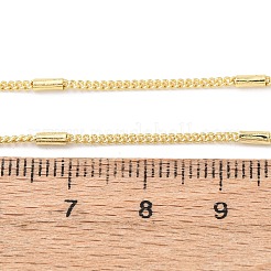 Ожерелья из латунных кубовидных витых цепочек толщиной 1.5 мм&nbsp;NJEW-H086-03G