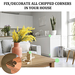 8 шт. треугольные латунные защитные уголки FIND-DR0001-53