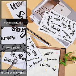 ПВХ самоклеющиеся декоративные наклейки DIY-WH0308-368A