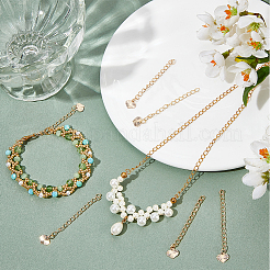 20 шт. латунный удлинитель цепи KK-BBC0016-37